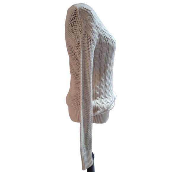 Mossimo Supply Company Tan Long Loose Knit Sweater Size M/M - Picture 6 of 6